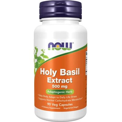 Now Foods Holy Basil Extract 500 mg - Dietary Supplement Now Foods Holy Basil Extract 500 mg - Dietary Supplement