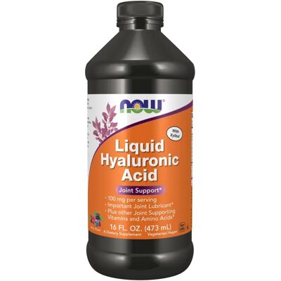 NOW Foods, Ácido Hialurónico Líquido, Sabor Baya, 100 mg - Ácido Hialurónico Líquido NOW Foods, Ácido Hialurónico Líquido, Sabor Baya, 100 mg - Ácido Hialurónico Líquido
