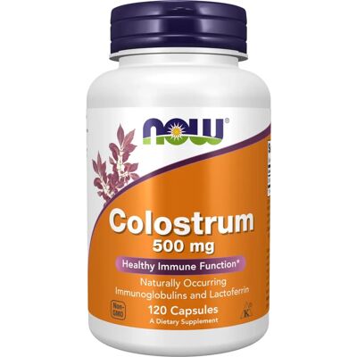 Now Foods Colostrum 500mg Kapseln (120 Stk.) Now Foods Colostrum 500mg Kapseln (120 Stk.)