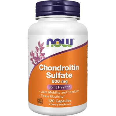 Now Foods Sulfate de Chondroïtine - Soutien des Articulations - 600 mg - Publicité Now Foods Sulfate de Chondroïtine - Soutien des Articulations - 600 mg - Publicité