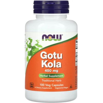 Now Foods Gotu Kola 450 mg - 100 Cápsulas Vegetarianas - Suplemento Dietético Now Foods Gotu Kola 450 mg - 100 Cápsulas Vegetarianas - Suplemento Dietético