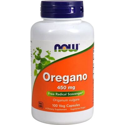 Now Foods Origano 450 mg - 100 Capsule Vegetali Now Foods Origano 450 mg - 100 Capsule Vegetali