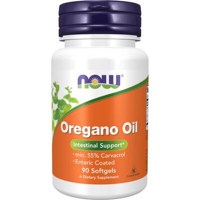 NOW Foods Oregano-olje Softgels - Støtter Immunforsvar & Fordøyelse NOW Foods Oregano-olje Softgels - Støtter Immunforsvar & Fordøyelse
