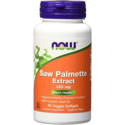 NOW Foods Ekstrakt z Saw Palmetto z Olejem z Pestek Dyni - Zdrowie Mężczyzn NOW Foods Ekstrakt z Saw Palmetto z Olejem z Pestek Dyni - Zdrowie Mężczyzn