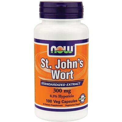Now Foods Hierba de San Juan 300mg Cápsulas - Suplemento dietético Now Foods Hierba de San Juan 300mg Cápsulas - Suplemento dietético