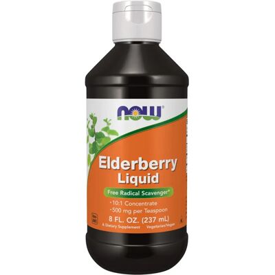NOW Foods Sirop de sureau - 237 ml - Soutient la santé immunitaire - Publicité NOW Foods Sirop de sureau - 237 ml - Soutient la santé immunitaire - Publicité