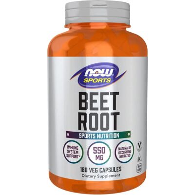 Capsule di Barbabietola NOW Foods - 180 capsule vegetali Capsule di Barbabietola NOW Foods - 180 capsule vegetali