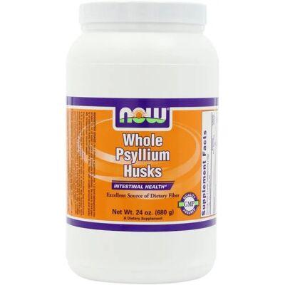 Coques de Psyllium Entières de Now Foods - Supplément Alimentaire - 680 g - Publicité Coques de Psyllium Entières de Now Foods - Supplément Alimentaire - 680 g - Publicité