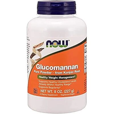 NOW Foods Glucomannan Konjakwurzel Pulver - Nahrungsergänzung - 227 g NOW Foods Glucomannan Konjakwurzel Pulver - Nahrungsergänzung - 227 g
