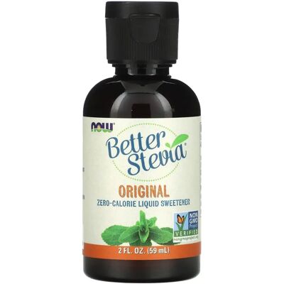 NOW Foods Better Stevia Liquide - Original - 59 ml - Publicité NOW Foods Better Stevia Liquide - Original - 59 ml - Publicité