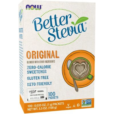 Now Foods Better Stevia Saszetki - Bez Kalorii Now Foods Better Stevia Saszetki - Bez Kalorii
