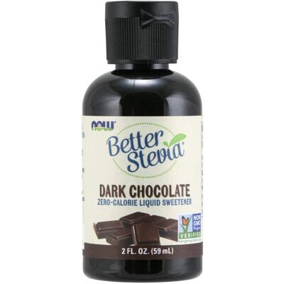 Now Foods Better Stevia Liquide - Chocolat Noir - 59ml - Publicité Now Foods Better Stevia Liquide - Chocolat Noir - 59ml - Publicité