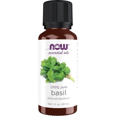 NOW Foods Olej bazyliowy - 30 ml NOW Foods Olej bazyliowy - 30 ml