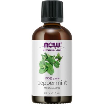 NOW Foods - Peppermint - 4 fl oz - 100% Pure - Essential Oil NOW Foods - Peppermint - 4 fl oz - 100% Pure - Essential Oil