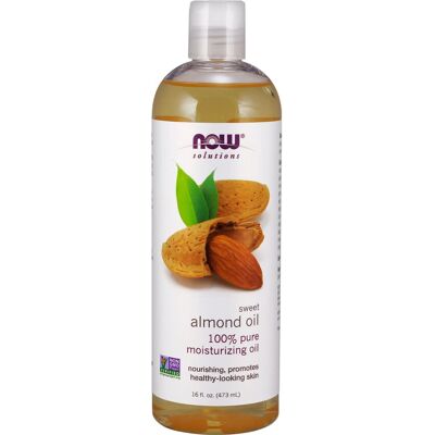 NOW Foods Mandelöl - 473 ml/16 oz - Natürliche Haut- & Haarpflege NOW Foods Mandelöl - 473 ml/16 oz - Natürliche Haut- & Haarpflege