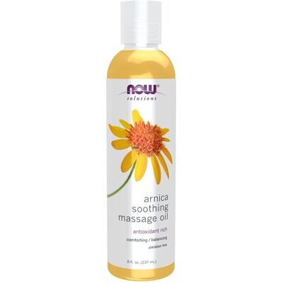 NOW Foods Arnica Soothing Massage Oil - 237 ml NOW Foods Arnica Soothing Massage Oil - 237 ml