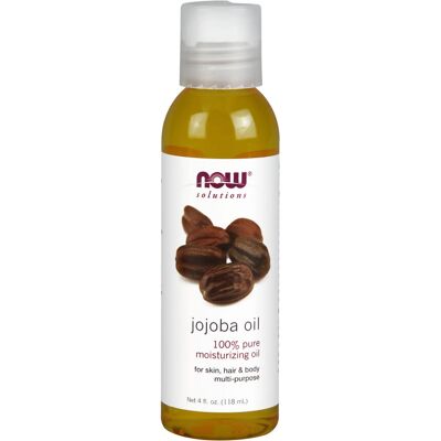 NOW Foods Jojobaöl - Reines Feuchtigkeitsöl - 4 fl oz NOW Foods Jojobaöl - Reines Feuchtigkeitsöl - 4 fl oz
