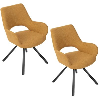 Meubles Cosy - Juego de 2 Sillas Escandinavas - Set de 2 Meubles Cosy - Juego de 2 Sillas Escandinavas - Set de 2