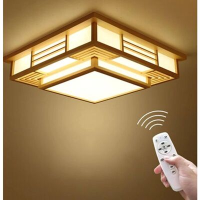 GOJOY - Soffitto in legno - 3 colori regolabili - Lampada a soffitto GOJOY - Soffitto in legno - 3 colori regolabili - Lampada a soffitto