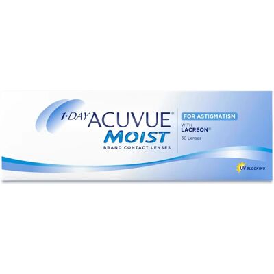Johnson & Johnson Acuvue Moist az asztigmatizmusra - Napi kontaktlencsék Johnson & Johnson Acuvue Moist az asztigmatizmusra - Napi kontaktlencsék