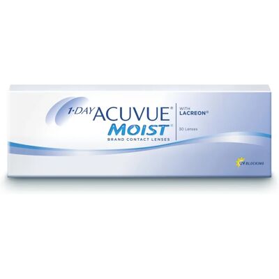 Acuvue Moist Daily Contact Lenses - UV Protection & Comfort Acuvue Moist Daily Contact Lenses - UV Protection & Comfort
