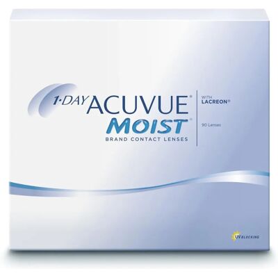 Denní kontaktní čočky Acuvue Moist od Johnson & Johnson - 90 kusů Denní kontaktní čočky Acuvue Moist od Johnson & Johnson - 90 kusů