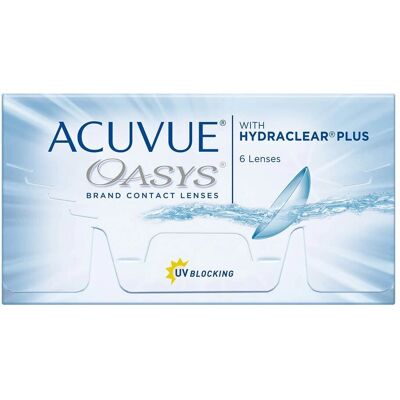 Akupow Oasys 6-pack Soczewek kontaktowych - Krótkowzroczność/Dalekowzroczność Akupow Oasys 6-pack Soczewek kontaktowych - Krótkowzroczność/Dalekowzroczność