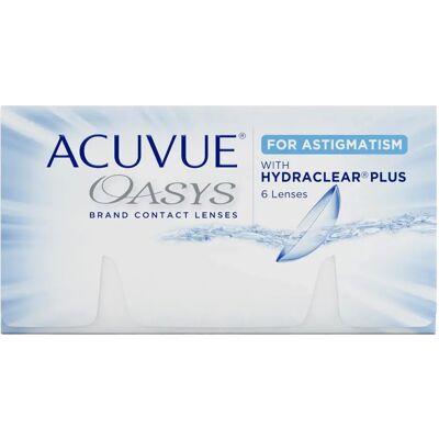 Johnson & Johnson Acuvue Oasys per Astigmatismo - Lenti a Contatto Toriche 2 Settimane - Modello -2,25 Johnson & Johnson Acuvue Oasys per Astigmatismo - Lenti a Contatto Toriche 2 Settimane - Modello -2,25