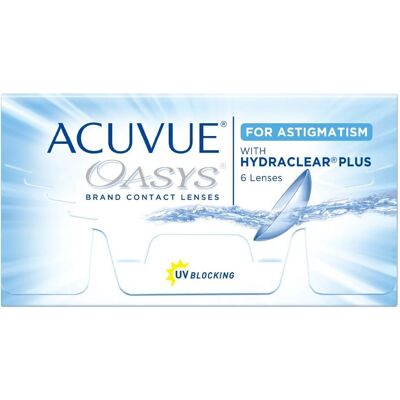 Lentes de contacto Acuvue Oasys para Astigmatismo - Pack de 6 Lentes de contacto Acuvue Oasys para Astigmatismo - Pack de 6