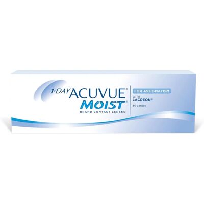 Johnson & Johnson 1-Giorni Acuvue Moist per Astigmatismo - Lenti a contatto giornaliere Johnson & Johnson 1-Giorni Acuvue Moist per Astigmatismo - Lenti a contatto giornaliere