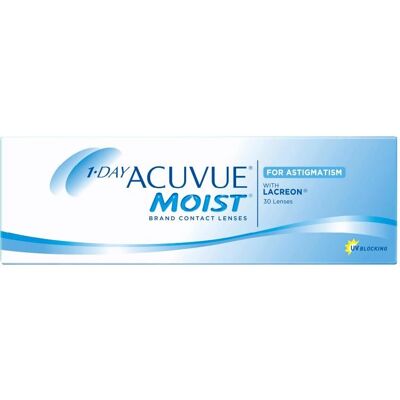 Johnson & Johnson 1-GIORNO Acuvue Moist per Astigmatismo - 30 pezzi Johnson & Johnson 1-GIORNO Acuvue Moist per Astigmatismo - 30 pezzi