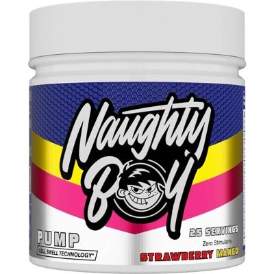 Naughty Boy Pump Truskawka Mango - Suplement Przedtreningowy Naughty Boy Pump Truskawka Mango - Suplement Przedtreningowy