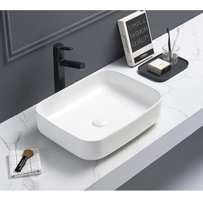 Swiss Aqua Technologies Juego de Lavabo Rectangular - Baño Swiss Aqua Technologies Juego de Lavabo Rectangular - Baño