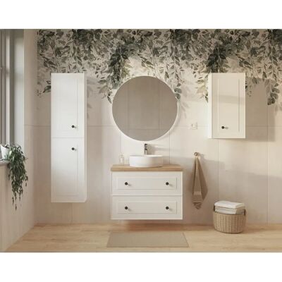 Mueble de baño suspendido Naturel Forli - Muebles de baño Mueble de baño suspendido Naturel Forli - Muebles de baño