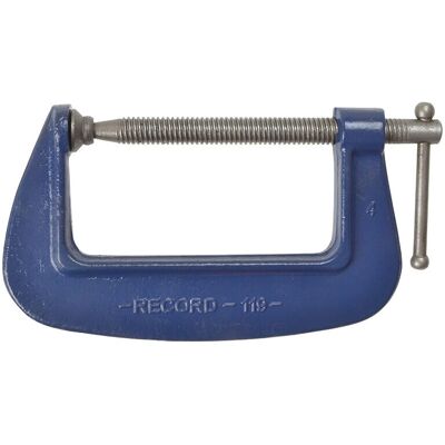 IRWIN Record REC1196 119 Medium-Duty Forged G-Clamp - G-Clamp IRWIN Record REC1196 119 Medium-Duty Forged G-Clamp - G-Clamp