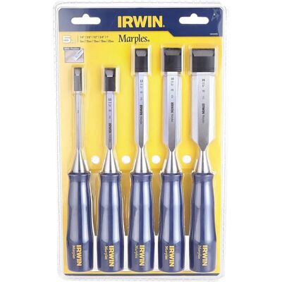 Set di scalpelli IRWIN Marples M444 Blue Chip 5 pezzi Set di scalpelli IRWIN Marples M444 Blue Chip 5 pezzi