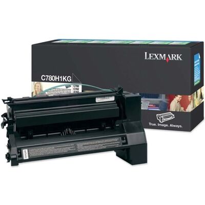 Cartouche de toner Lexmark C780H1KG - Noir - Fournitures d'impression Cartouche de toner Lexmark C780H1KG - Noir - Fournitures d'impression