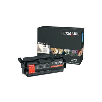 Toner noir Lexmark T650A21E - Cartouche d'imprimante Toner noir Lexmark T650A21E - Cartouche d'imprimante