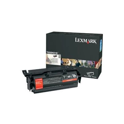 Lexmark T650H21E Tonerpatrone - 25.000 Seiten - Schwarz Lexmark T650H21E Tonerpatrone - 25.000 Seiten - Schwarz