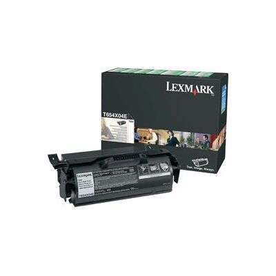 Cartucho de tóner negro Lexmark T654X04E - Alta capacidad, 36,000 páginas Cartucho de tóner negro Lexmark T654X04E - Alta capacidad, 36,000 páginas