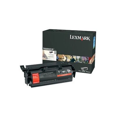 Lexmark T650H80G Toner - Hohe Ergiebigkeit Schwarz für Lexmark Modelle Lexmark T650H80G Toner - Hohe Ergiebigkeit Schwarz für Lexmark Modelle
