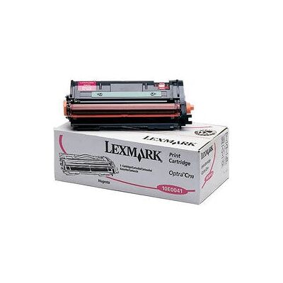 Cartouche de toner magenta Lexmark 10E0041 - Original, 10000 Pages Cartouche de toner magenta Lexmark 10E0041 - Original, 10000 Pages
