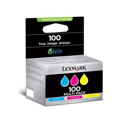 Lexmark - 14N0850 100XL - C/M/Y - Cartuccia d'inchiostro Lexmark - 14N0850 100XL - C/M/Y - Cartuccia d'inchiostro