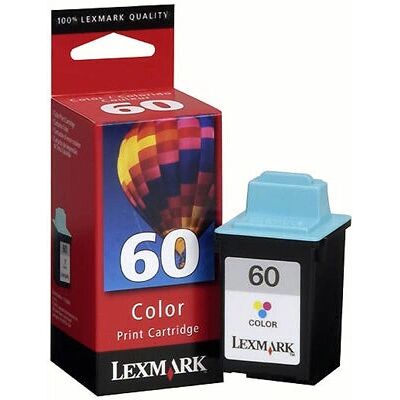 Cartouche d'encre Lexmark 17G0060 - Couleur OEM - Jet d'encre - 1 pc. Publicité Cartouche d'encre Lexmark 17G0060 - Couleur OEM - Jet d'encre - 1 pc. Publicité