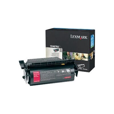 Lexmark - 12A6765 - Svart - 30000 sider - Toner cartridge Lexmark - 12A6765 - Svart - 30000 sider - Toner cartridge