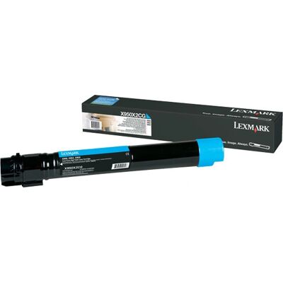 Lexmark 22Z0009 Cyan Toner Cartridge - High Yield for XS955 Lexmark 22Z0009 Cyan Toner Cartridge - High Yield for XS955