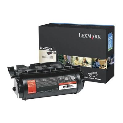 Toner noir Lexmark X644X21E - Original pour X 644 Series Toner noir Lexmark X644X21E - Original pour X 644 Series