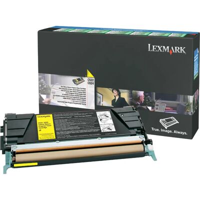 Toner jaune Lexmark C524H3YG - Fournitures d'imprimante Toner jaune Lexmark C524H3YG - Fournitures d'imprimante