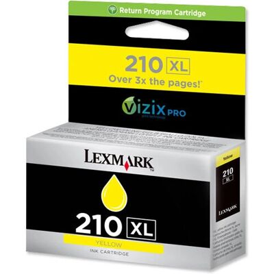 Lexmark Nr. 210XL (14L0177E) gelb Lexmark Nr. 210XL (14L0177E) gelb
