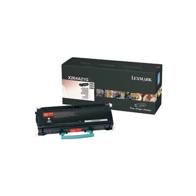 Cartouche de toner noir Lexmark X264A21G - Accessoire d'imprimante Cartouche de toner noir Lexmark X264A21G - Accessoire d'imprimante